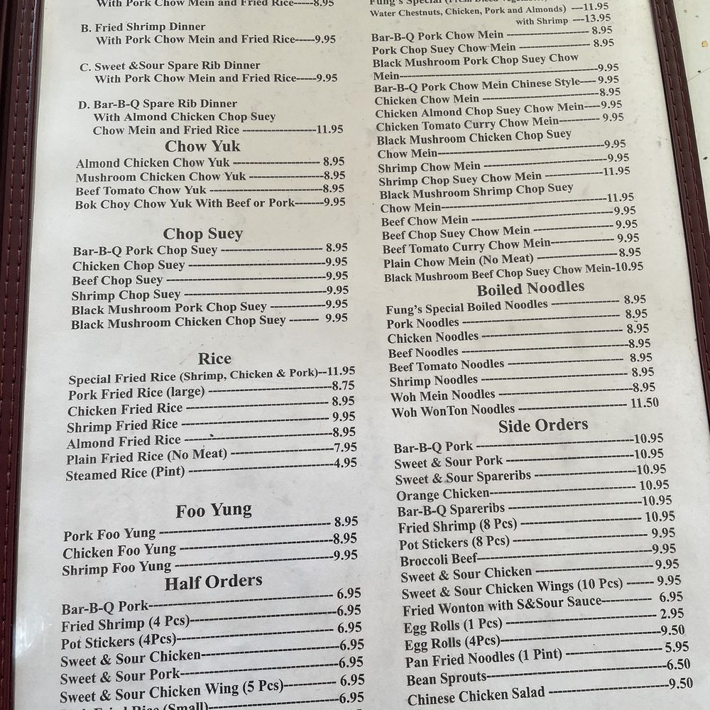 Menu Menu