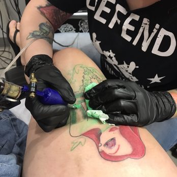 Foolish Pride Tattoo - Katie B doing her thing. - Tattoo Near Me - St. Petersburg, Florida