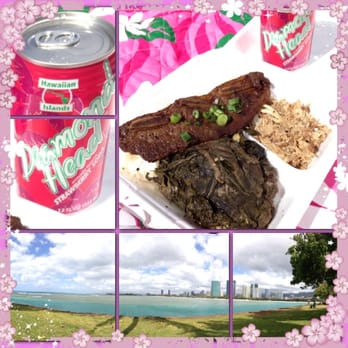 You Hungry Lunch Wagon - HapPpy Aloha Friday!!! Enjoying my Hawaiian plate from You Hungry Lunch Wagon @ Ala Moana Beach Park! *=) - Food Trucks Near Me - Honolulu, Hawaii