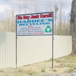 Hardee's Recycling - Located right off the Highway