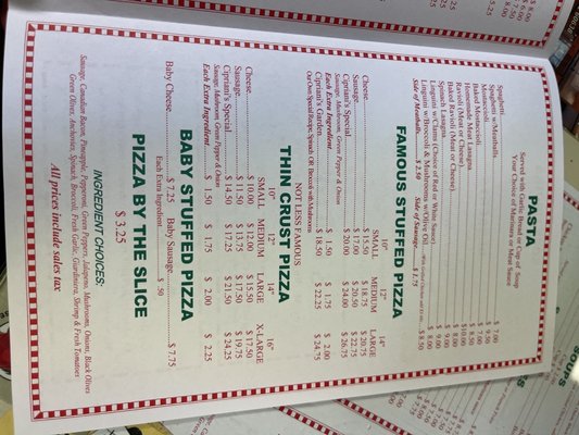 Menu photo 3 Cipriani's Pizza Chicago, IL