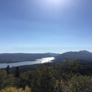 Cougar Crest Trail - View of Big Bear Lake near the top. - Hiking Near Me Cougar Crest Trail - View of Big Bear Lake near the top. - Hiking Near Me