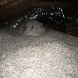 Insulation in attic