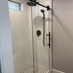 Shower Door install