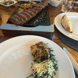 Bandoneón - Skirt steak, spinach and potato