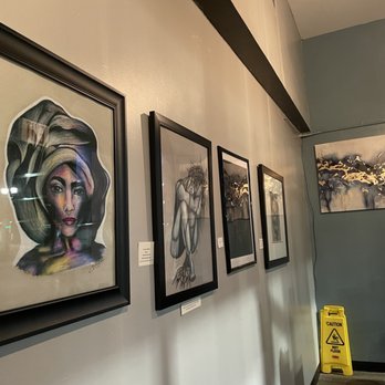 The Block Bistro And Grill - artwork on the wall - American Near Me - Indianapolis, Indiana