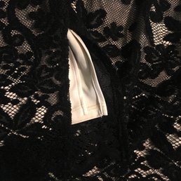 Lace skirt w cutouts Lace skirt w cutouts
