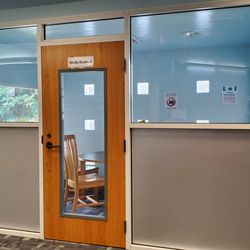 Alachua County Library District - 2 study rooms. Both have large windows!