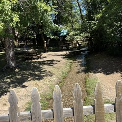 Seating and creek