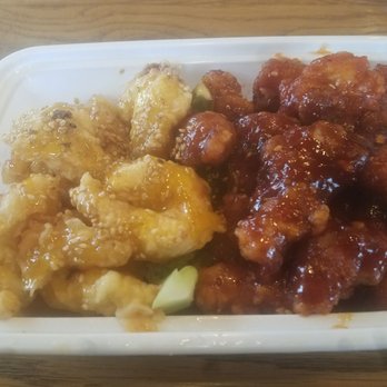 Ichiban Golden Dragon - Dragon Phoenix: General Tso and Sesame Shrimp - Chinese Near Me - South Bend, Indiana