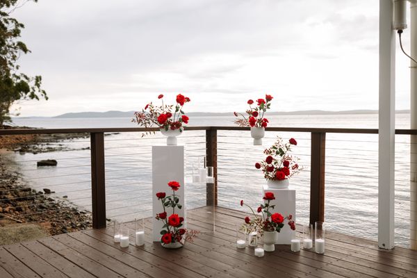 Little Beach Boathouse by null