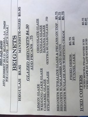 Menu photo 4 Beignet Au Lait Slidell, LA