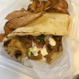 Istanbul (Turkey) Smoked Chicken (I got it without tomatoes)