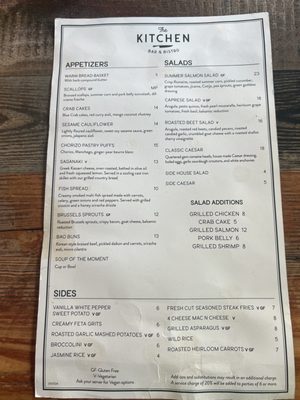 Menu photo 4 The Kitchen Safety Harbor, FL Menu photo 4 The Kitchen Safety Harbor, FL