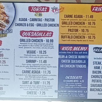 Oscar's Taco Shop - Nachos, quesadillas, fries, and breakfast menu. - Desserts Near Me - Paducah, Kentucky Oscar's Taco Shop - Nachos, quesadillas, fries, and breakfast menu. - Desserts Near Me - Paducah, Kentucky