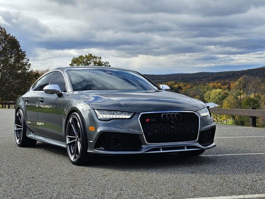 2016 Audi RS7 – Oil Screen Filter Relocation & Maintenance - Jason traveled nearly 100 miles to bring his 2016 Audi RS7 to JA Autowerks after other “Audi specialty” shops either didn’t understand the service he needed or offered questionable recommendations.
Our team handled a general maintenance service and the installation of a common oil screen filter relocation kit with precision. Communication was consistent from the first phone call to vehicle pick-up, even while short-staffed. John, the owner, personally greeted Jason at drop-off, and technician Jason’s meticulous craftsmanship on the RS7 exceeded expectations.
Despite the distance, Jason appreciated the professionalism, attention to detail, and willingness of our team to go the extra mile—literally. Service Advisor Nick even came in on his day off to ensure Jason could retrieve his car without delay.
Customer Feedback:
“Will I drive 200 miles round trip again for work on my Audi RS7? You’re damn right.” – Jason M. 2016 Audi RS7 – Oil Screen Filter Relocation & Maintenance - Jason traveled nearly 100 miles to bring his 2016 Audi RS7 to JA Autowerks after other “Audi specialty” shops either didn’t understand the service he needed or offered questionable recommendations.
Our team handled a general maintenance service and the installation of a common oil screen filter relocation kit with precision. Communication was consistent from the first phone call to vehicle pick-up, even while short-staffed. John, the owner, personally greeted Jason at drop-off, and technician Jason’s meticulous craftsmanship on the RS7 exceeded expectations.
Despite the distance, Jason appreciated the professionalism, attention to detail, and willingness of our team to go the extra mile—literally. Service Advisor Nick even came in on his day off to ensure Jason could retrieve his car without delay.
Customer Feedback:
“Will I drive 200 miles round trip again for work on my Audi RS7? You’re damn right.” – Jason M.