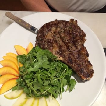 Nundini Chef's Table - Half of a cow! With arugula salad, nectarine & pear slices. - Italian Near Me - Houston, Texas Nundini Chef's Table - Half of a cow! With arugula salad, nectarine & pear slices. - Italian Near Me - Houston, Texas