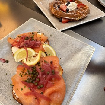 Rafael's Kitchen - Lox Bagel and Waffle - Breakfast & Brunch Near Me - Santa Ana, California Rafael's Kitchen - Lox Bagel and Waffle - Breakfast & Brunch Near Me - Santa Ana, California