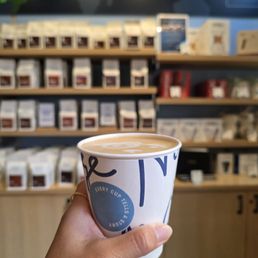 Latte with oatmilk
