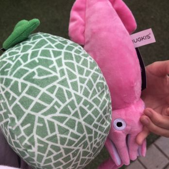 Top Canvas - Honeydew and squid prize plushies - Arcades Near Me - Tustin, California Top Canvas - Honeydew and squid prize plushies - Arcades Near Me - Tustin, California