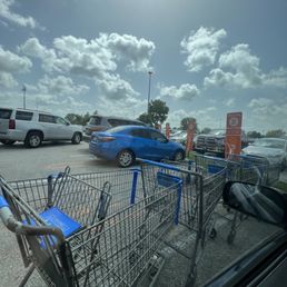 Very messy parking lot Very messy parking lot