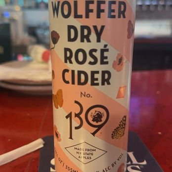 Old Glory Kitchen + Spirits - Wolffer Dry Rose Cider - Pizza Near Me - Keyport, New Jersey
