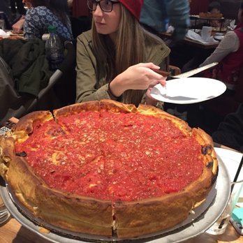 Giordano's - Large pepperoni deep dish - Pizza Near Me - Chicago, Illinois