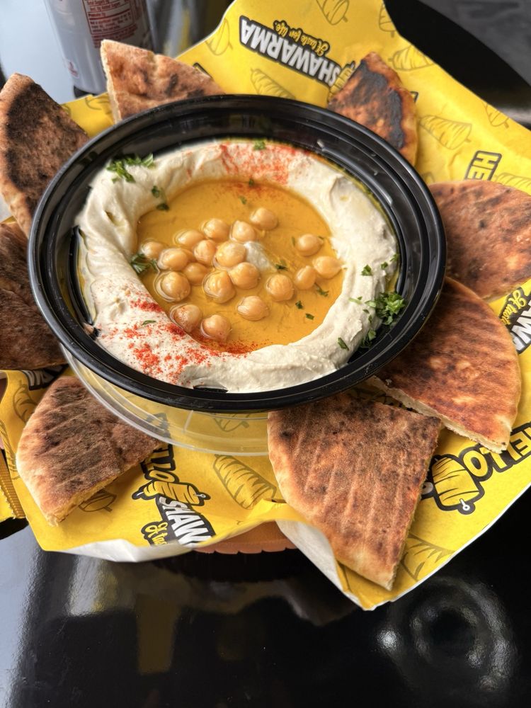 Food from Hello Shawarma