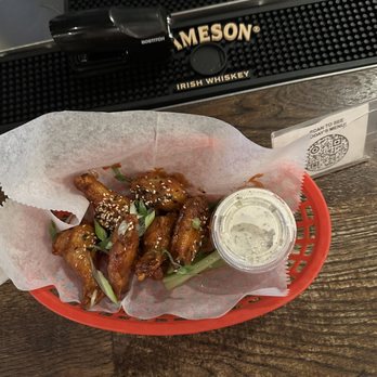 Poor Hendrix - Sticky Sesame Wings - New American Near Me - Atlanta, Georgia