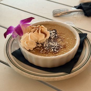Mangoes - A brownie crème brûlée. Perfect - Seafood Near Me - Key West, Florida