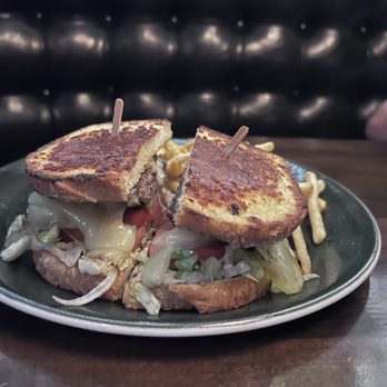 Reunion Kitchen + Drink - Our OC Sourdough Burger. - New American Near Me - Corona, California Reunion Kitchen + Drink - Our OC Sourdough Burger. - New American Near Me - Corona, California