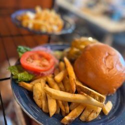 Dutch Flat Hotel - The Prospector Burger at the Dutch Flat Hotel restaurant