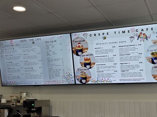Menu photo 1 Crepe Time Cafe Manlius, NY Menu photo 1 Crepe Time Cafe Manlius, NY
