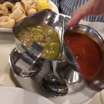 La Scala - Twin sauces for the excellent calamari - Italian Near Me - Baltimore, Maryland