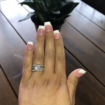 Pearl nails - Beautiful work by David - Nail Salons Near Me - Lubbock, Texas