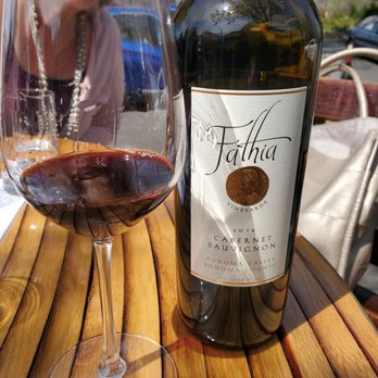 Fathia Wines - Very affordable and tasty Cab - Wine Tasting Room Near Me - Kenwood, California Fathia Wines - Very affordable and tasty Cab - Wine Tasting Room Near Me - Kenwood, California