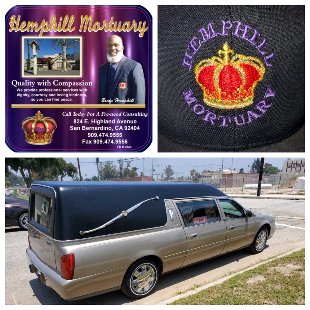 HEMPHILL MORTUARY 824 E Highland Ave, San Bernardino, California