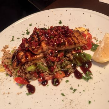 Wildfire Public House - Salmon over quinoa - Breakfast & Brunch Near Me - Modesto, California