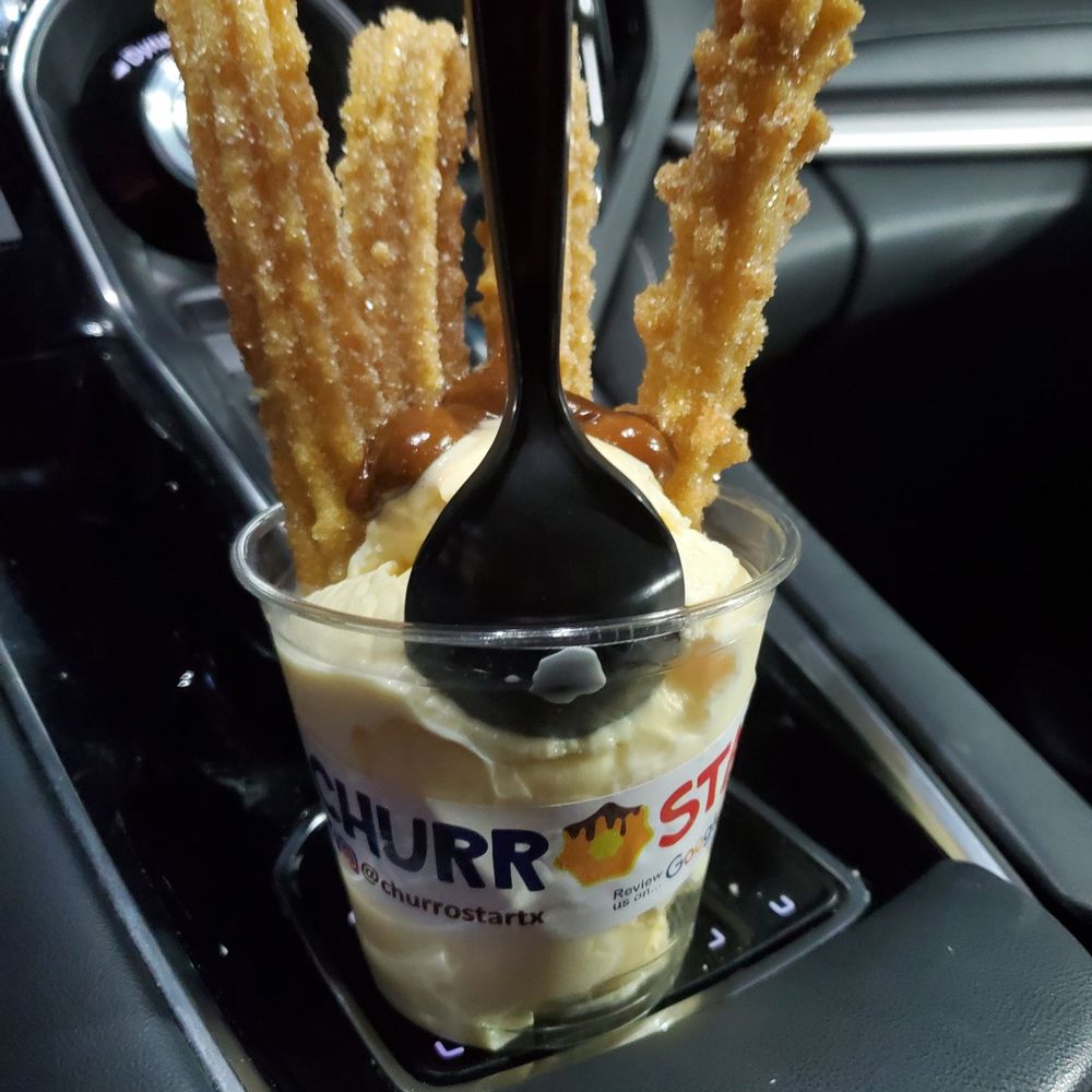 Churro sundae Churro sundae