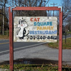 Cat Square Family Restaurant - Marquee out front