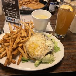 The Warehouse Tavern & Grill - Treeventures burger with no bun