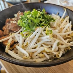 Penny's Oak Park - Steaming Egg Noodles with Sauteed Chicken