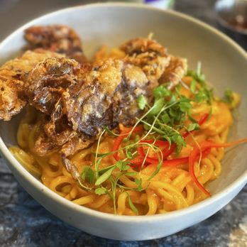 Chao - Soft Shell Crab Pasta - Asian Fusion Near Me - Honolulu, Hawaii Chao - Soft Shell Crab Pasta - Asian Fusion Near Me - Honolulu, Hawaii