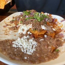 Birria chilaquiles