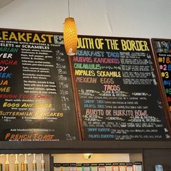 Menu (as of 09/2025)