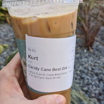 Better Buzz Coffee Fashion Valley - Candy cane best drive ever - Coffee & Tea Near Me - San Diego, California Better Buzz Coffee Fashion Valley - Candy cane best drive ever - Coffee & Tea Near Me - San Diego, California