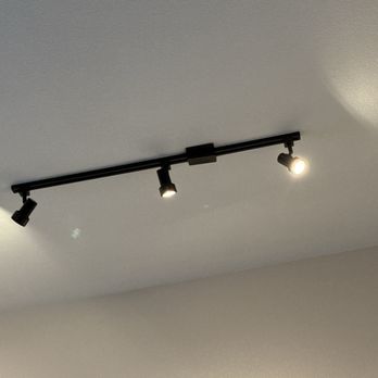 Sergio’s Custom Painting - Installed track lights - Painters Near Me Sergio’s Custom Painting - Installed track lights - Painters Near Me
