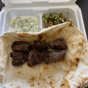 Quick Chick Shawarma And Grill - Lamb entree with two sides - Falafel Near Me - Mechanicsburg, Pennsylvania
