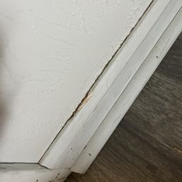 More chipped trim More chipped trim