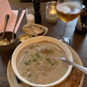 Mamma o Jag - Amazing mushroom soup for lunch. - Scandinavian Near Me - Stockholm, Alberta Mamma o Jag - Amazing mushroom soup for lunch. - Scandinavian Near Me - Stockholm, Alberta